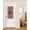 maroon, variant on Texas Star Blackout Curtains, French Door Curtains for Door Window, Brown Farmhouse Country Berry Red Plaid Vintage Privacy Drapery for Patio/Sidelight Doors, 1 Panel with Tieback, 25 x 40 Inches