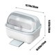 thumbnail image 3 of Yhmxh Utensilios de cocina Caja de almacenamiento para cubiertos, apilable, con protección, gran capacidad, ideal para picnics y cocinas interiores. Muebles para cocina Accesorios de cocina, 3 of 6