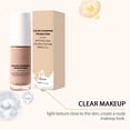 thumbnail image 5 of Temperature Sensitive Tinting Foundation Medium Skin Tone Natural Makeup Lightweight Even Coverage Non Greasy Buildable 30ml, 5 of 9