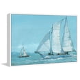 thumbnail image 3 of Sailing Boat Floater Framed Painting Print on Canvas, 3 of 5