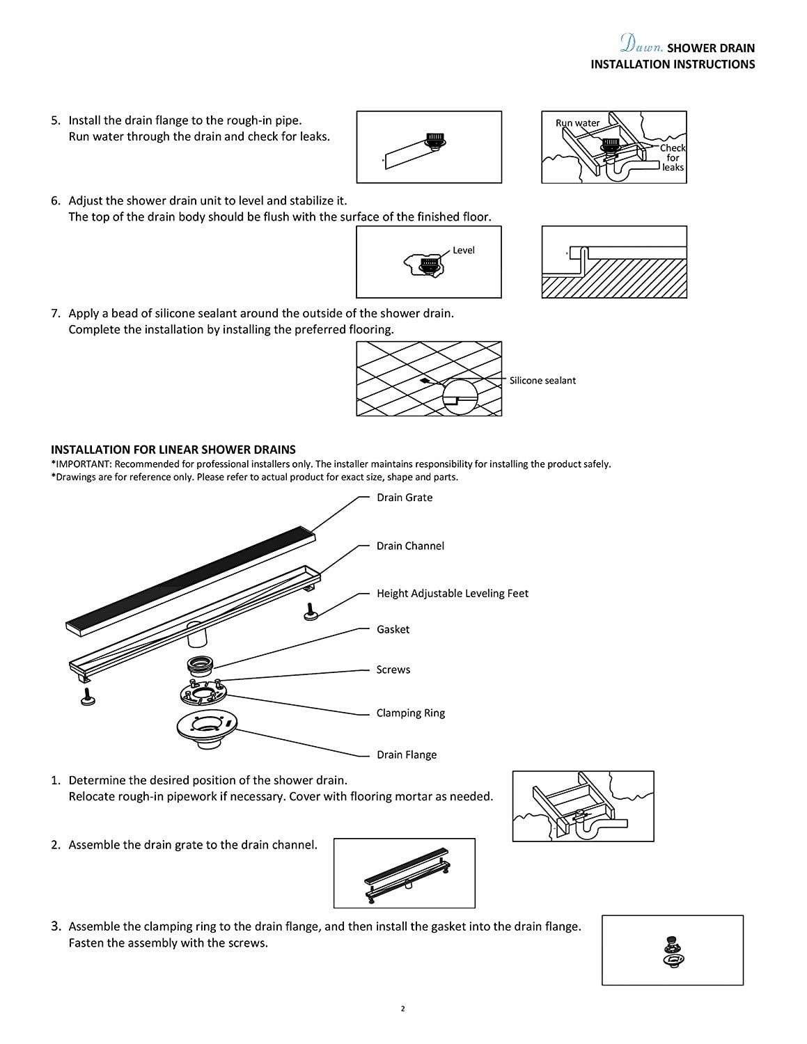 A Step-by-Step Guide to Linear Shower Drain Installation: Tips and Tricks -  EZ Able®