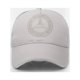 thumbnail image 1 of Gorra de malla Mercedes gorra de béisbol con logo bordado - gris JM, 1 of 2