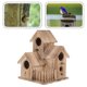 thumbnail image 3 of Cockatiel Nesting House Outdoor Bird House Outdoor Garden Bird House Wood Parakeet Nest, 3 of 3