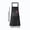 Black, variant on Faux Leather Apron with Pockets, Water Resistant Adjustable Cooking Apron for Kitchen, Grilling, and Chef Tasks