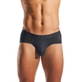 thumbnail image 1 of Cocksox Semi-Sheer Sports Brief - CX76LUX (Nero, XL), 1 of 2