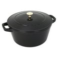 thumbnail image 6 of Staub 4 Piece Matte Black Stackable Cast Iron Cookware Set, 6 of 10