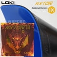 thumbnail image 2 of RXTON IX Table Tennis Rubber National Sticky Ping Pong Rubber Sheet RXTON 9 Blue Sponge Black H39, 2 of 6