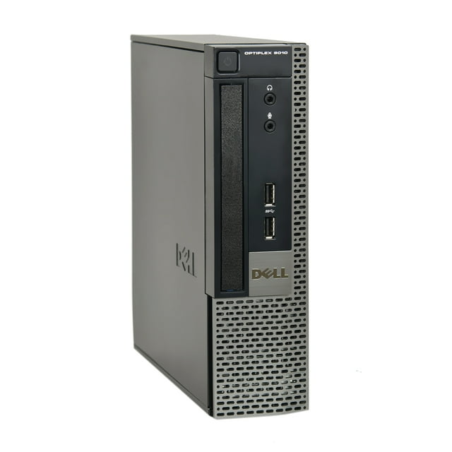 Dell Optiplex 9010 USFF Desktop Computer Core i7 3770 16GB RAM 500GB HDD DVD Windows 10 Professional NEW Keyboard,Mouse,Power cord,WiFi Refurbished