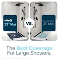 thumbnail image 5 of SlipX Solutions 27 x 27 Extra Large Square Shower Mat in Black, 5 of 8