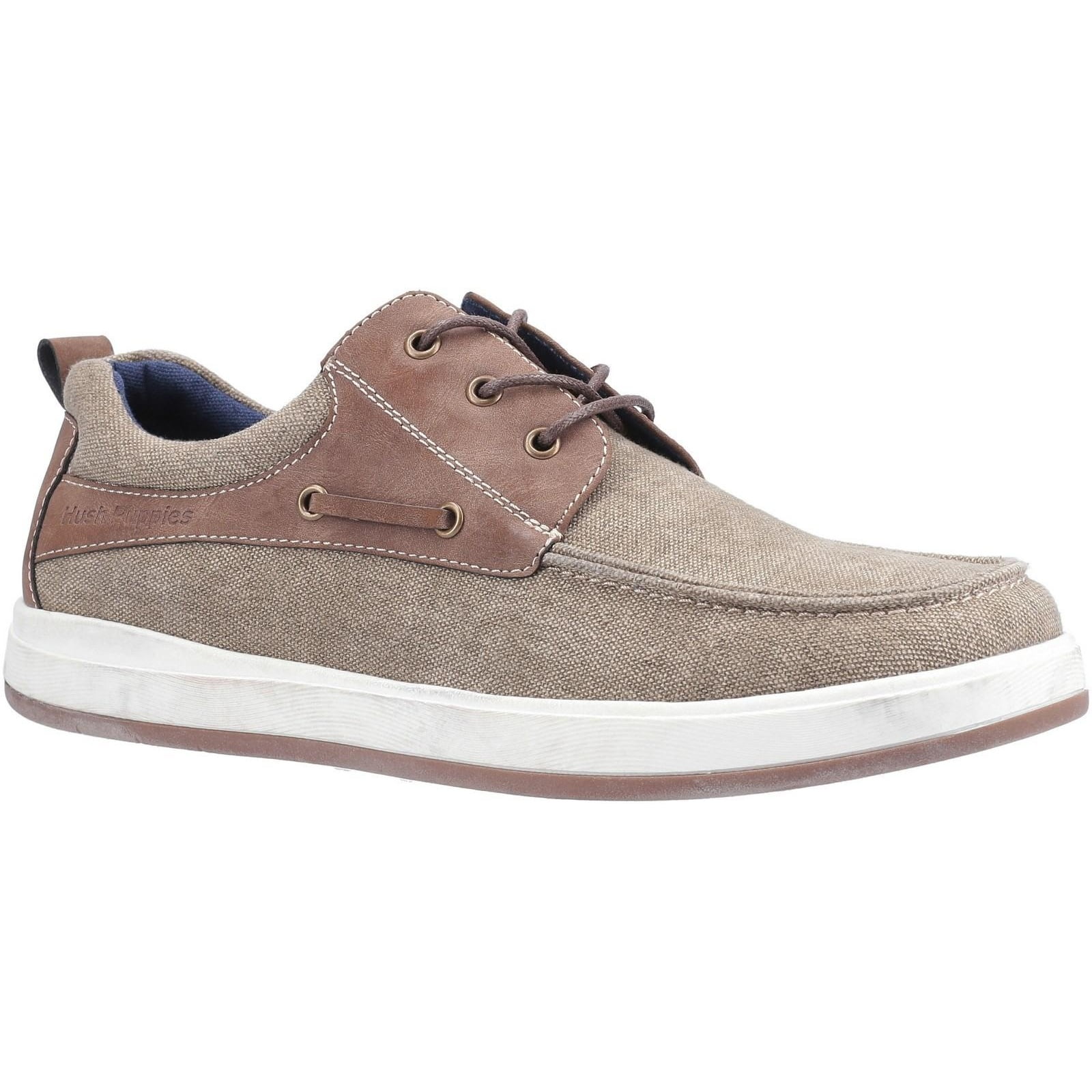 Hush Puppies Mens Aiden Lace Up Boat Shoe | Walmart Canada