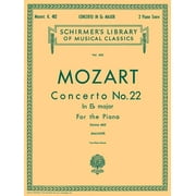 Concerto No. 22 in Eb, K.482: Schirmer Library of Classics Volume 663 National Federation of Music Clubs 2014-2016 Piano Duets