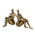 thumbnail image 1 of Sagebrook Home 13084-01 S/2 BRONZE LADY BOOKENDS, 1 of 4
