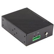 StarTech PoE+ Industrial Fiber to Ethernet Media Converter 60W - SFP to RJ45 - SM/MM Fiber to Gigabit Copper IP-30 (248821)