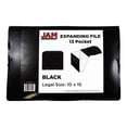 thumbnail image 2 of JAM - Expanding file - 13 compartments - for Legal - tabbed - black, 2 of 3
