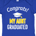 thumbnail image 4 of Inktastic Congrats My Aunt Graduated with Cap Boys or Girls Baby Bodysuit, 4 of 5