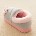 thumbnail image 4 of KEXE Toddler Slippers Size 9 House Shoes For Kids Warm Slippers For Girls Boys Kids Toddlers Winter Indoor House Home Shoes 6-7 Years, 4 of 8