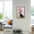 thumbnail image 4 of Tortoiseshell Cat Kitten with Ballet Shoes, Animals Figurative Framed Art Print Wall Art Sold by Art.Com, 4 of 6