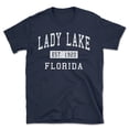 thumbnail image 1 of Lady Lake Florida Classic Established Men's Cotton T-Shirt, 1 of 1
