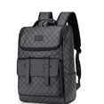 thumbnail image 1 of Mochila De Cuero Sintético Vintage Para Hombre 15.5' Laptop Xtellar negro, 1 of 3