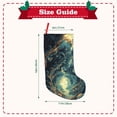 thumbnail image 3 of Lsque Enchanted Forest Skull Path Pattern 18 Inch Christmas Stockings, Festive Holiday Stocking for Christmas Decorations Holiday Decor, 3 of 7