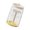 Yellow, variant on Plastic Collectible Display Case 360 View Rotating Cabinet With Adverse Dust Design Doll Display Box For Home Office