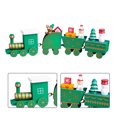 thumbnail image 2 of Wosthever tren de de Navidad, decoración de madera, regalos creativos para niños, fiesta temática de Navidad para el hogar, Kits de decoración para fiestas verde, 2 of 6
