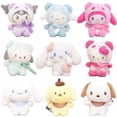 thumbnail image 2 of Muñeco de peluche de Anime Kawaii de 14Cm, muñeco rojo de la Red Cinnamoroll, Kuromi, Hello Kitty, regalo colgante, 2 of 4