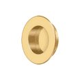 thumbnail image 2 of Deltana FP178CR003 Flush Pull, Round, HD, 1-7/8", Solid Brass in PVD Polished Brass, 2 of 3