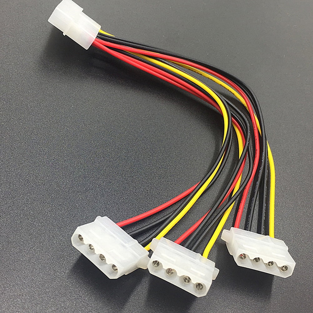 Cable Length: 20CM Cables & Connectors 4Pin Molex Male to 3 Port Molex IDE Female Power 4Pin IDE Power Cables Supply Splitter Adapter Cable for BTC Mining Cable Length: 20CM Cables & Connectors 4Pin Molex Male to 3 Port Molex IDE Female Power 4Pin IDE Power Cables Supply Splitter Adapter Cable for BTC Mining