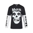 thumbnail image 5 of Misfits, Men's & Big Men's Long Sleeve Graphic Tee Shirt and Beanie Hat Set, Sizes XS-3XL, 5 of 5