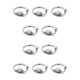 thumbnail image 1 of Sonducket Anillos de rana Diseño de apertura vintage Joyería de metal ajustable Ojo Anillo de punk rock Personalidad Accesorios de diario Plata Plata 10piezas Sonducket CBP375140, 1 of 5