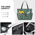 thumbnail image 3 of Fotbe Santa Hat Joy Green Festive Bolsa de Viaje para Playa - Resistente al Agua, Bolsa Tote de Gran Capacidad y Ligera con 7 Bolsillos para Mujeres y Hombres, 3 of 7