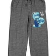 thumbnail image 2 of Elf Mr. Narwhal "Bye, Buddy, Hope You Find Your Dad" Men's Heather Gray Sleep Pajama Pants-3XL, 2 of 3