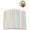 thumbnail image 2 of 600/1200pcs Plastic Straws Plastic Drinking Straws -, 2 of 3