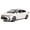 White, variant on CHUNYAN 1:32 Corolla Model Car, Zinc Alloy Pull Back Toy Car with Sound and Light for Kids Boy Girl Black