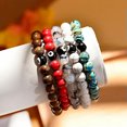 thumbnail image 4 of RSAMD Fashion 8MM Eye Beaded Balance Reiki Men Women Charm Meditation Yoga Bracelets-596-3, 4 of 9