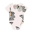 thumbnail image 6 of Rocae Beautiful Butterfly for Baby Cotton Short-Sleeve Bodysuits for Unisex Onesies Bodysuit-6 Months, 6 of 7