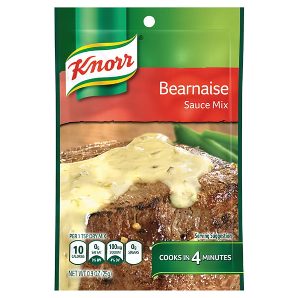 Besiddelse økse Opmærksom Knorr Bearnaise Sauce Mix 0.9 oz Pouches - Pack of 2 - Walmart.com
