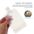 thumbnail image 5 of 48 Pcs Lotion Bag Storage Pouch Travel Pouches Clear Makeup Leakproof Cosmetic Containers, 5 of 6