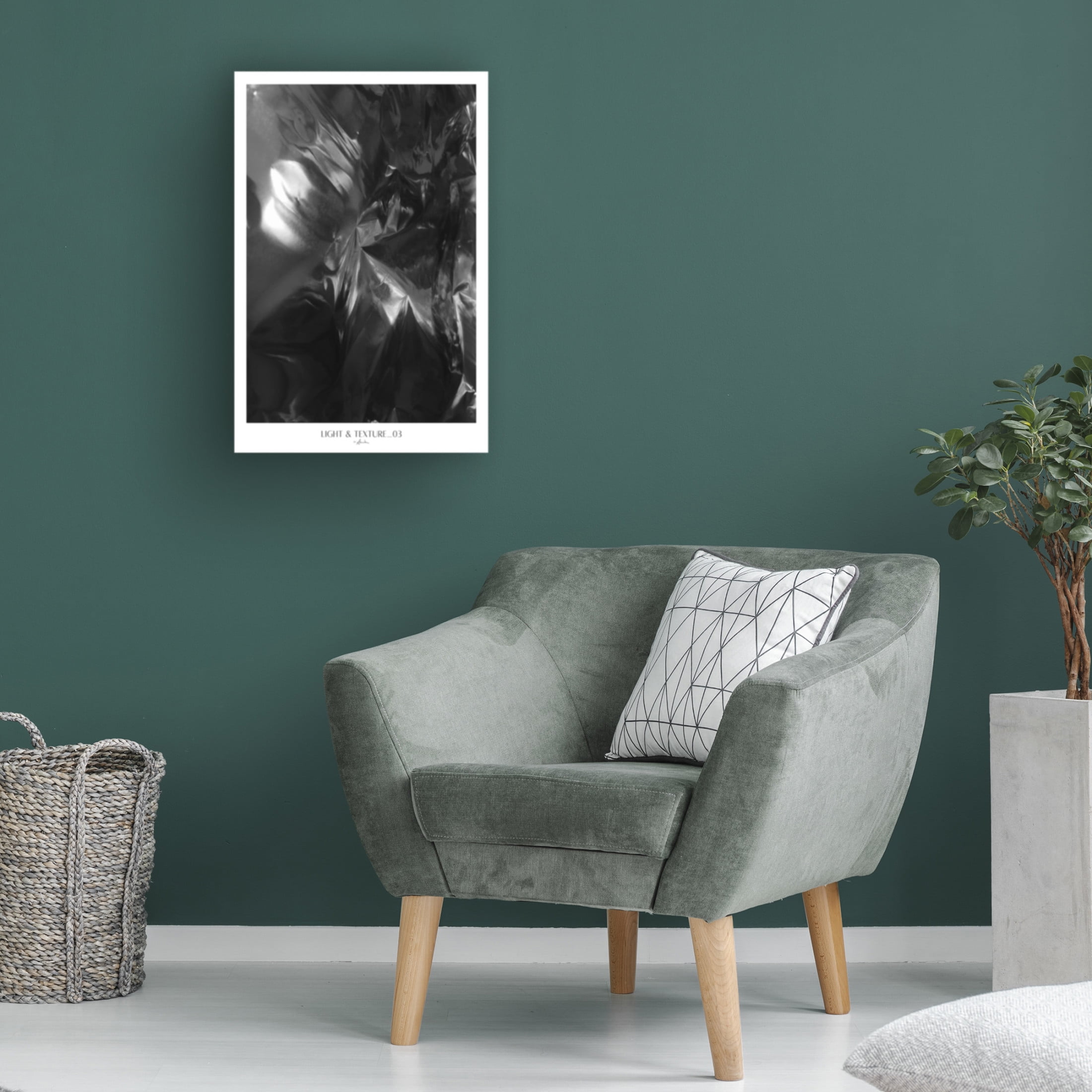Trademark Fine Art Annika John Light and texture 03 Canvas Wall Art