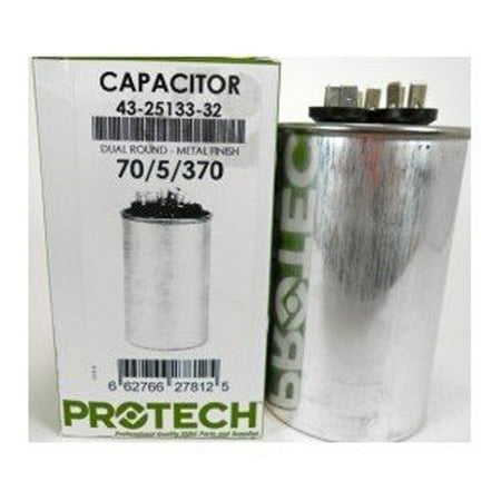 

43-26261-43 - OEM Rheem Upgraded Replacement Capacitor 70+5 uf 370