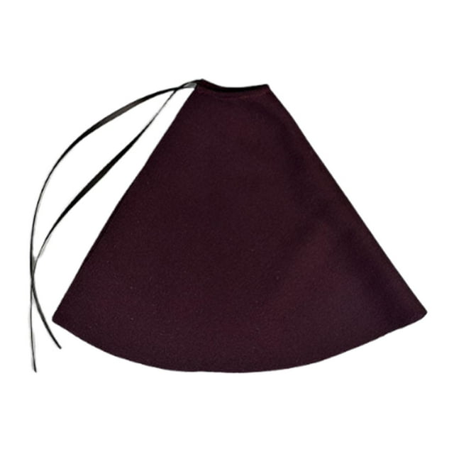 Figura de acción a escala 1/12 Figura Cape Cosplay , elegante ropa de muñeca vestida de moda mini túnica larga para figuras masculinas de 6 café oscuro