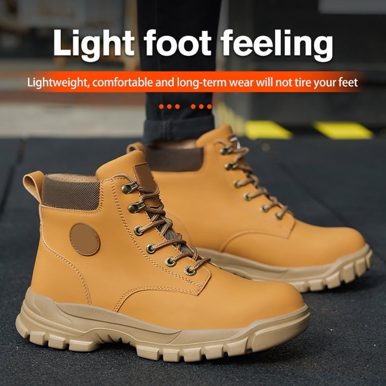 Dakaela Work Boots for Men Casual Motorcycle Combat Ankle  display picture 1