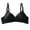 Black, variant on asdoklhq Bras for Women Womens Plus Size $5,Women's Bra Soild Wire Free Underwear One-Piece Bra Everyday Small Cup Underwear