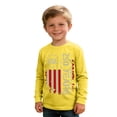 thumbnail image 4 of Byoo Toddler Boy Graphic T-Shirt Casual Letter Print Full Sleeve Crewneck Comfortable Pullover Top Daily T Shirt, 4 of 4