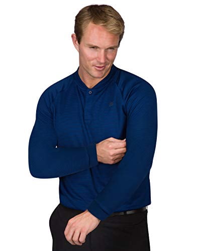 collarless golf polo
