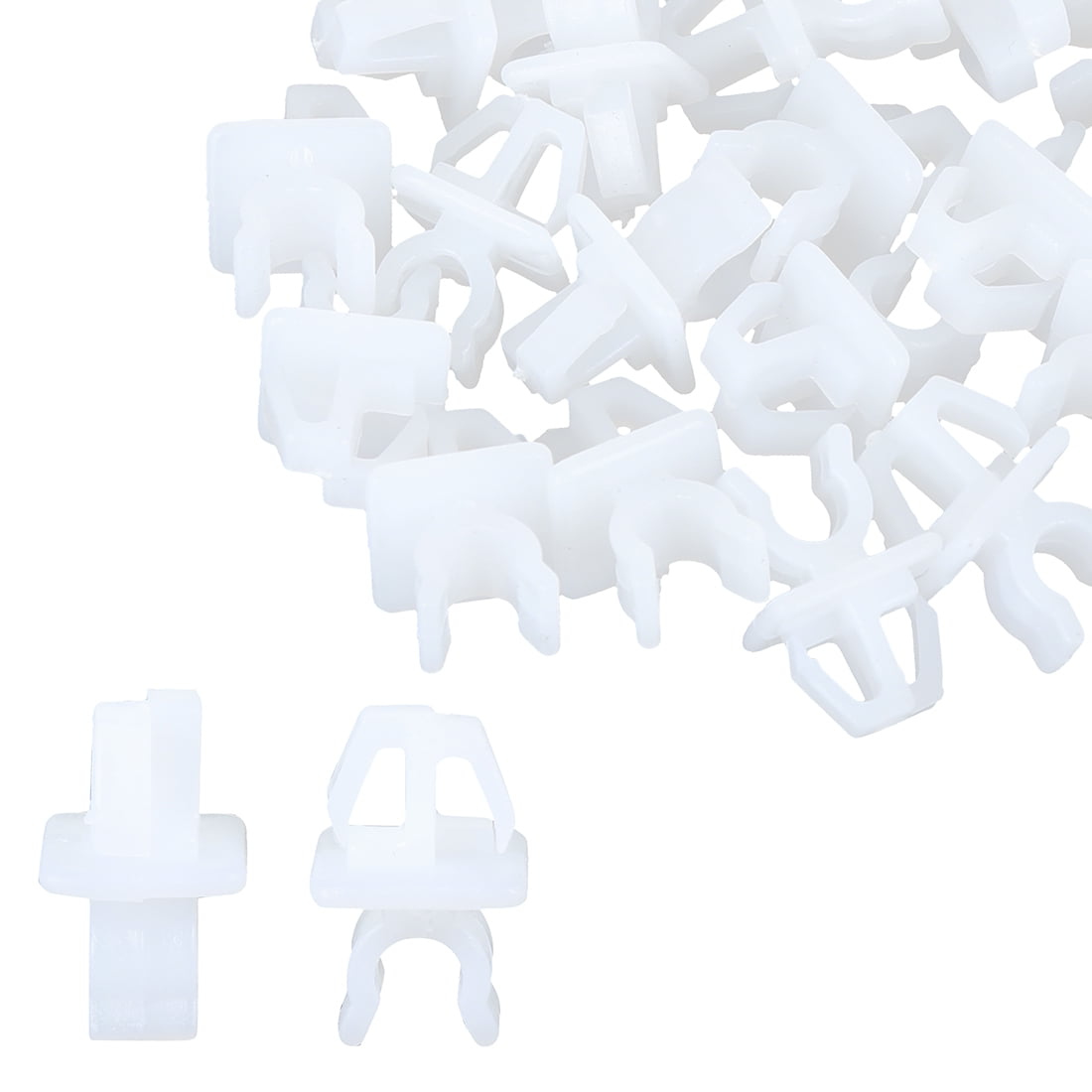 Car Hood Prop Rod Clip Retainer 150pcs Plastic for Mitsubishi V31 V32