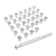 thumbnail image 2 of Leather  Punch Tools, Powerful Impact Leather Stamping Tools Anti Slip Stainless Steel  For Leather Bags, 2 of 8