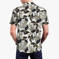 thumbnail image 6 of Wukai Abstract Watercolor Men’s Polo Shirts,Quick-Dry Athletic Shirt,Classic Fit Shirts-4X-Large, 6 of 8