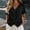 A1_Black, variant on DLIDG Cotton Linen Tops fort Women Button Down V Neck Short Sleeve Waistcoat Shirts Dressy Casual Tunic Shirts Trendy Gauze Vest Blouse Lightweight Blouse Business Vacation Casual Outfits Black L